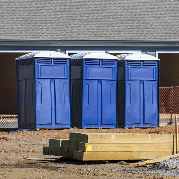 how can i report damages or issues with the porta potties during my rental period in Fort Thomas Kentucky